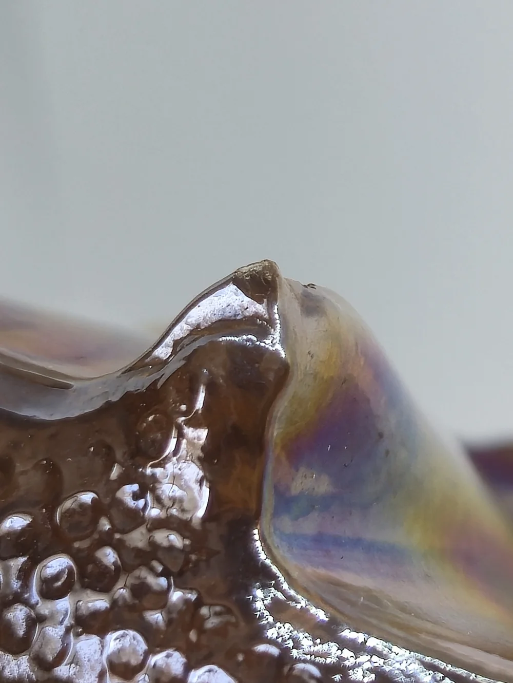 Wheaton Southern Belle Colonial Lady Marigold Iridescent Carnival Glass 6" - Picture 7 of 10